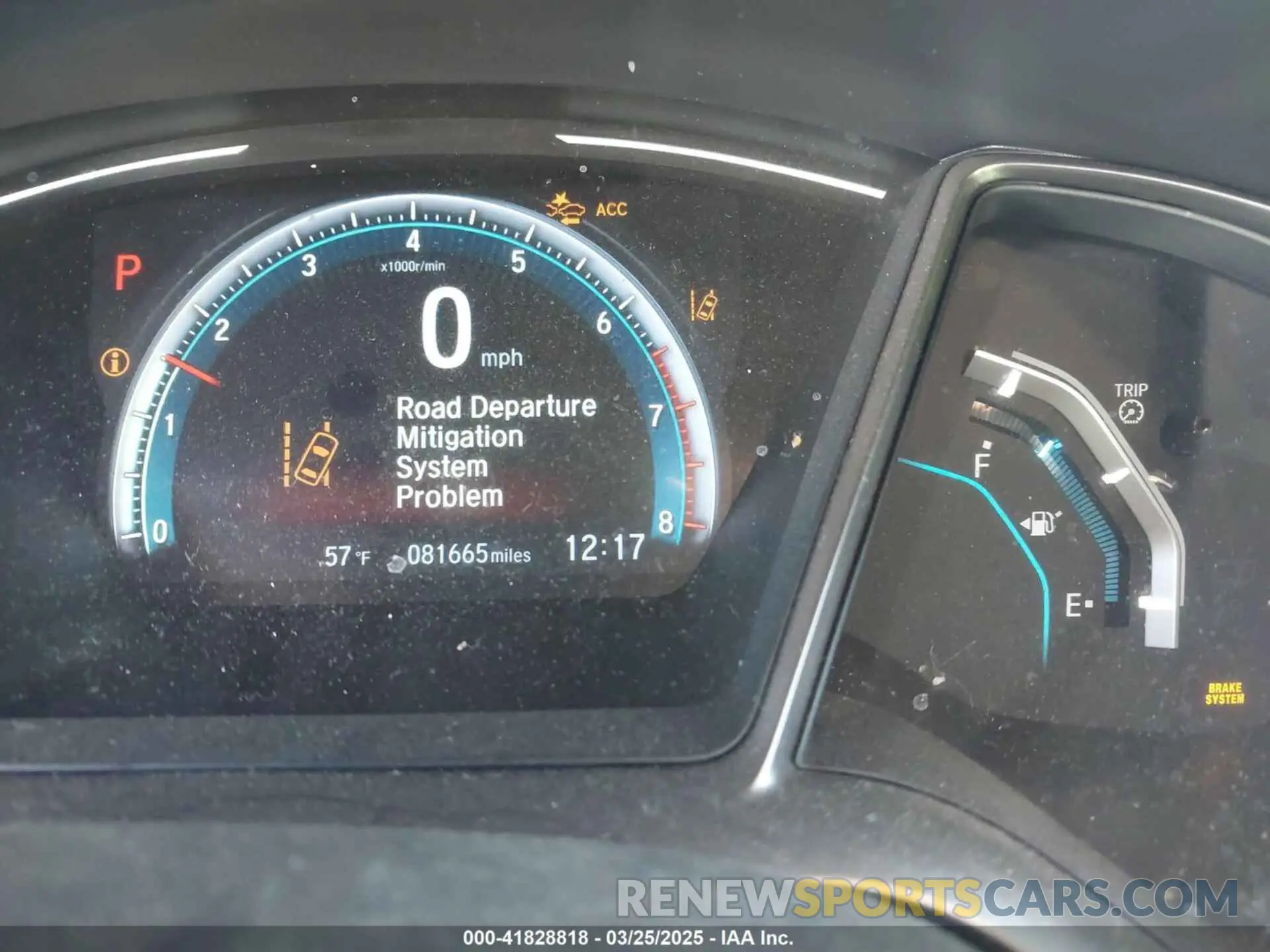 7 Photograph of a damaged car SHHFK7H62KU415930 HONDA CIVIC 2019