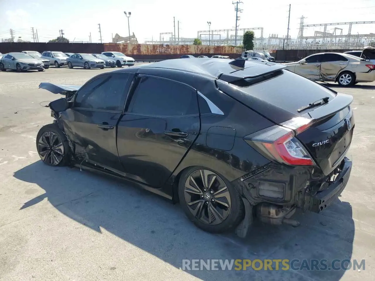 2 Photograph of a damaged car SHHFK7H62KU417693 HONDA CIVIC 2019