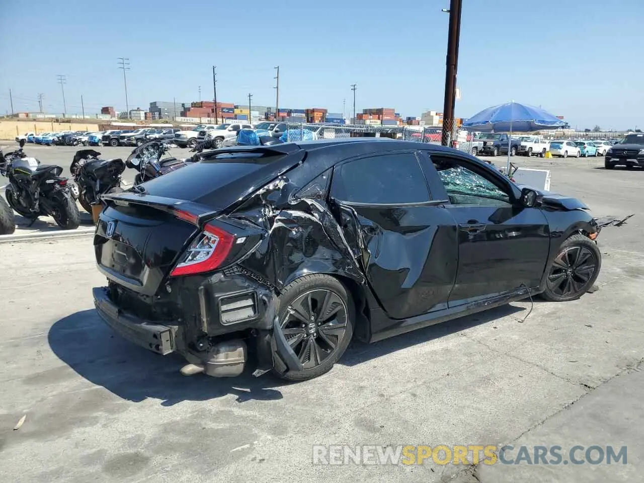 3 Photograph of a damaged car SHHFK7H62KU417693 HONDA CIVIC 2019