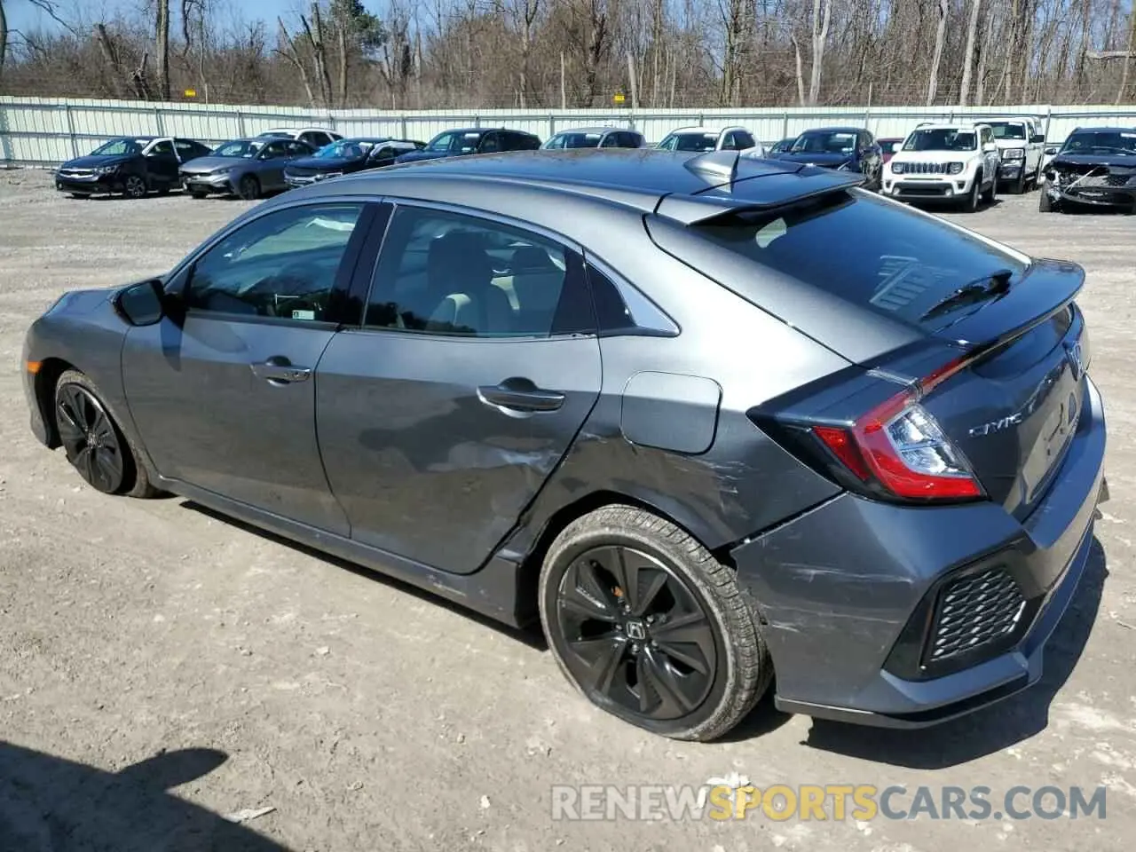 2 Photograph of a damaged car SHHFK7H62KU418035 HONDA CIVIC 2019