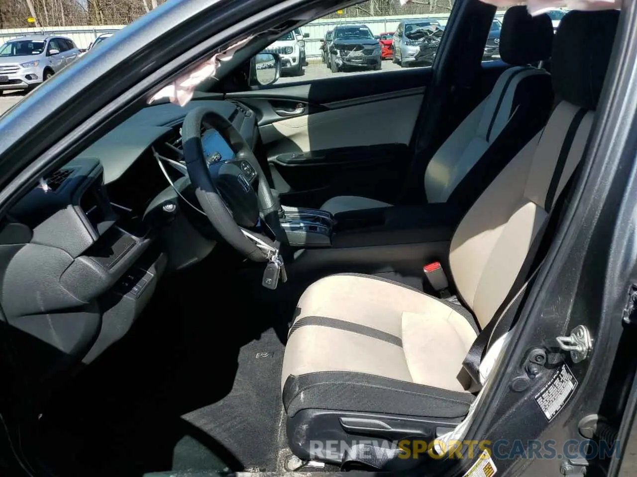 7 Photograph of a damaged car SHHFK7H62KU418035 HONDA CIVIC 2019