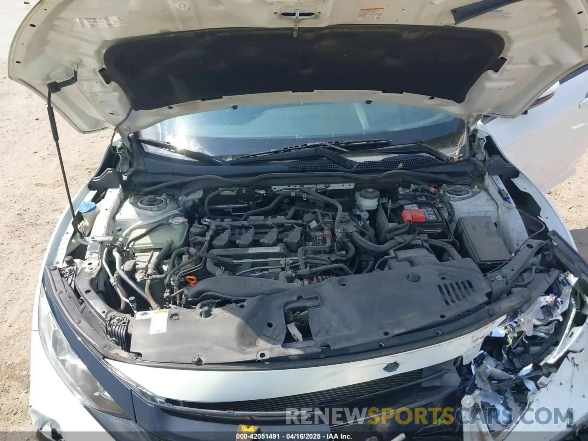 10 Photograph of a damaged car SHHFK7H63KU225263 HONDA CIVIC 2019