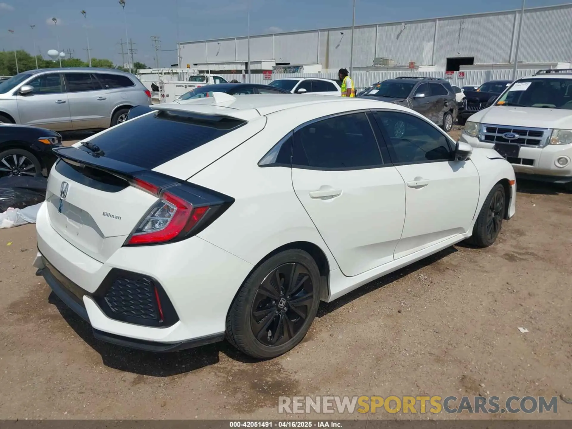 4 Photograph of a damaged car SHHFK7H63KU225263 HONDA CIVIC 2019