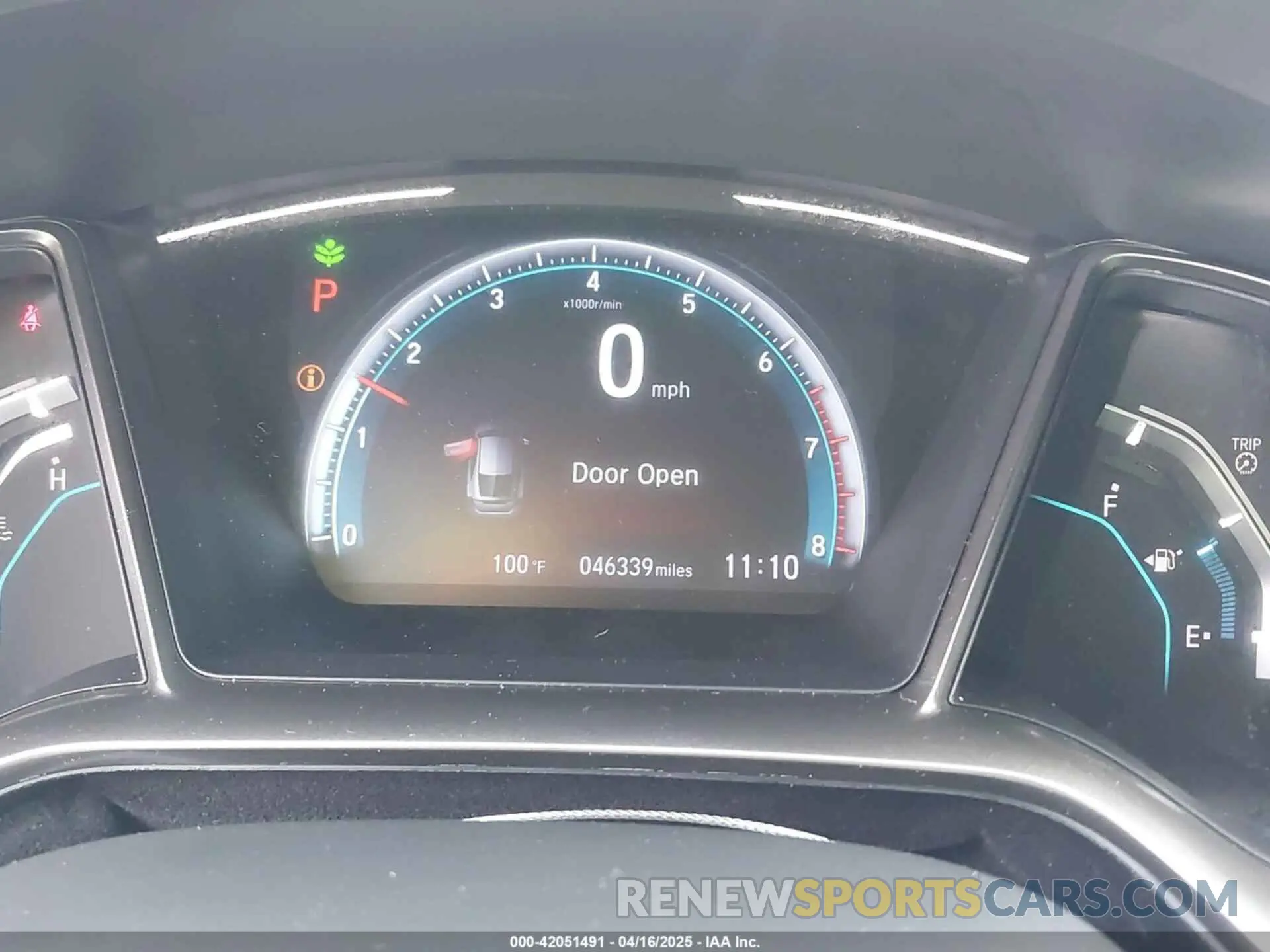 7 Photograph of a damaged car SHHFK7H63KU225263 HONDA CIVIC 2019