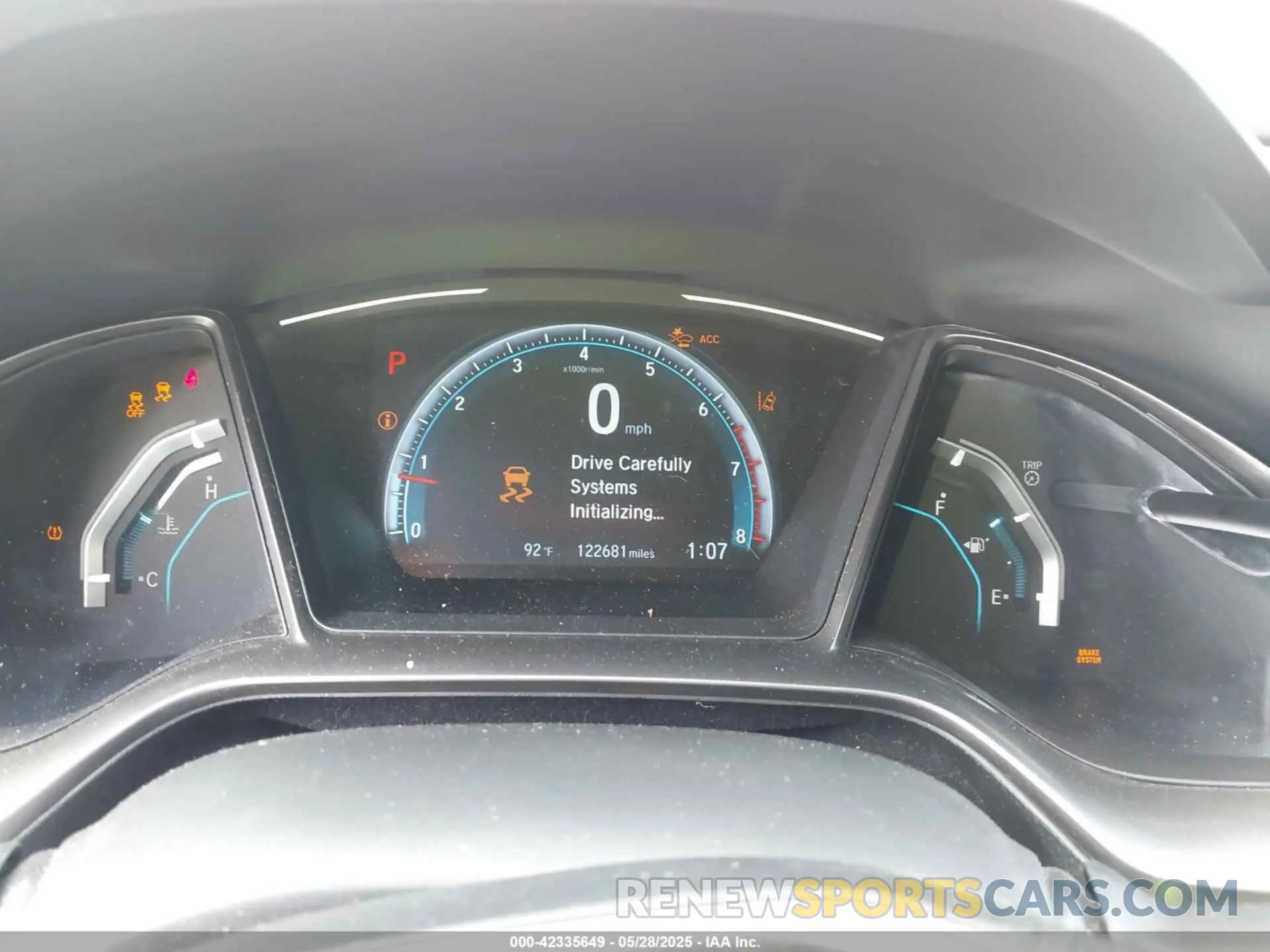 7 Photograph of a damaged car SHHFK7H63KU226588 HONDA CIVIC 2019