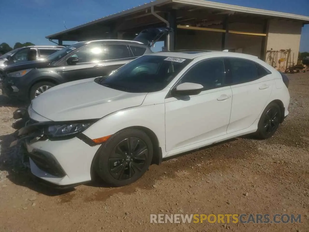 1 Photograph of a damaged car SHHFK7H63KU227711 HONDA CIVIC 2019