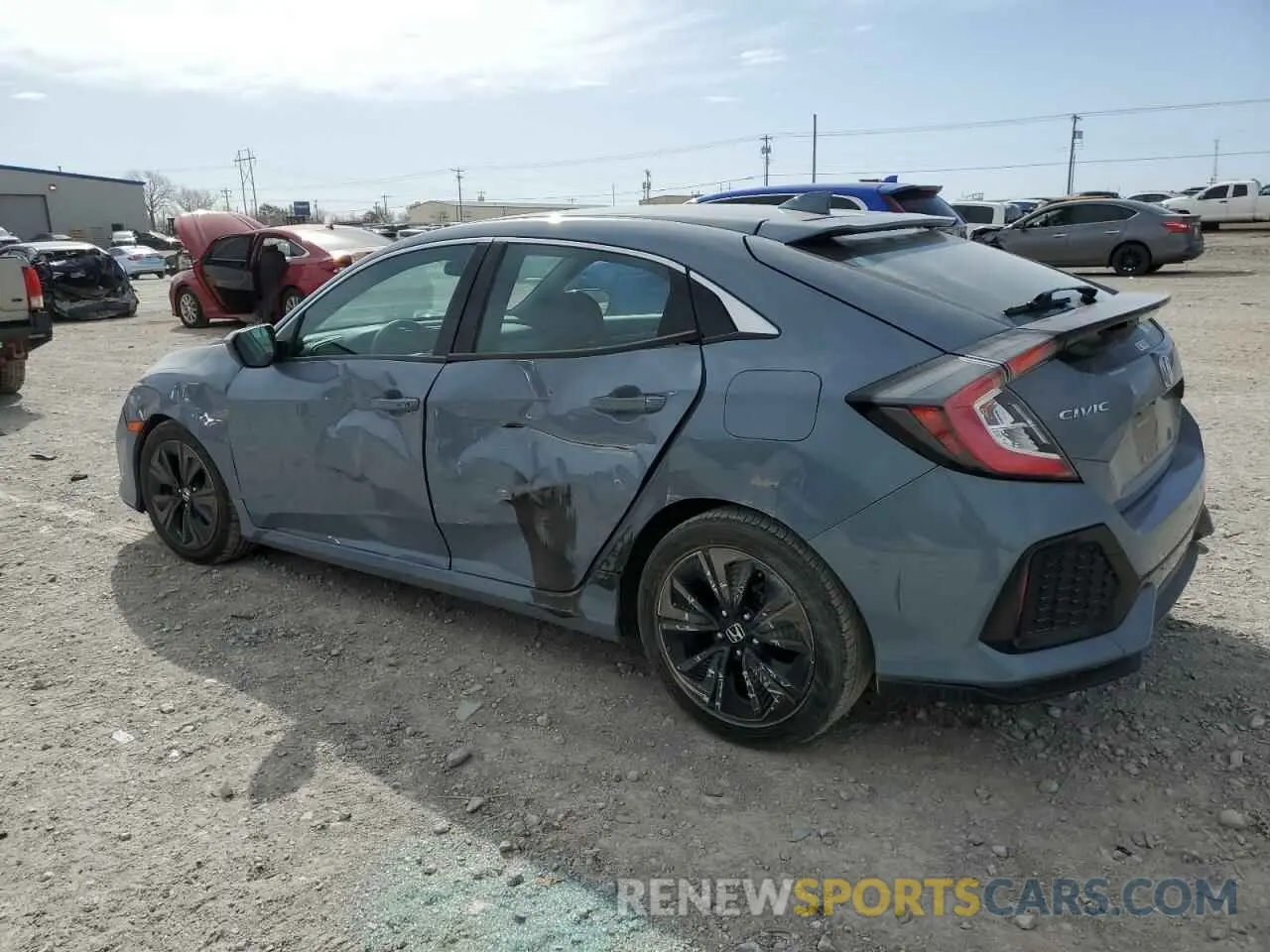 2 Photograph of a damaged car SHHFK7H64KU209959 HONDA CIVIC 2019
