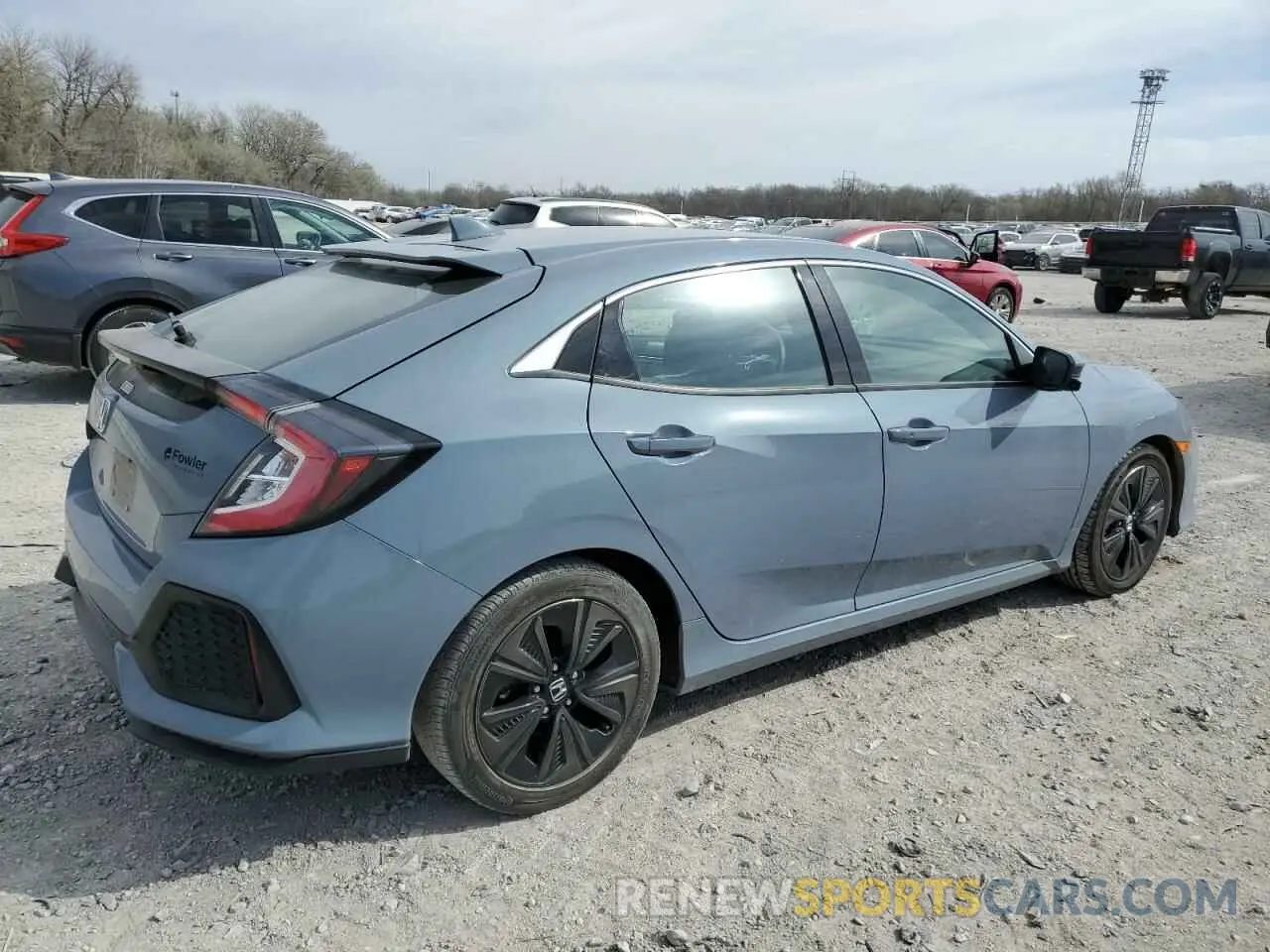 3 Photograph of a damaged car SHHFK7H64KU209959 HONDA CIVIC 2019