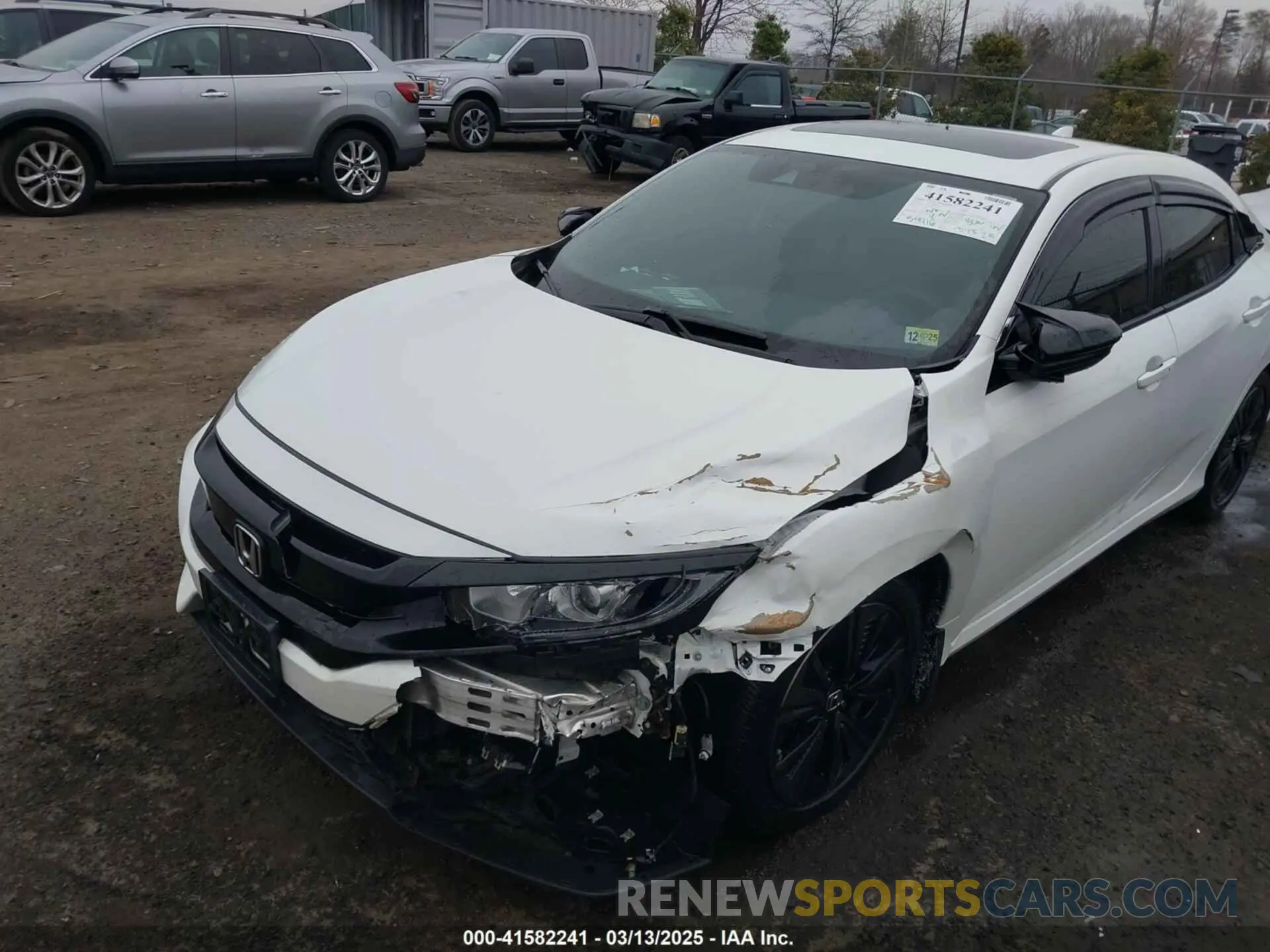 6 Photograph of a damaged car SHHFK7H64KU223876 HONDA CIVIC 2019