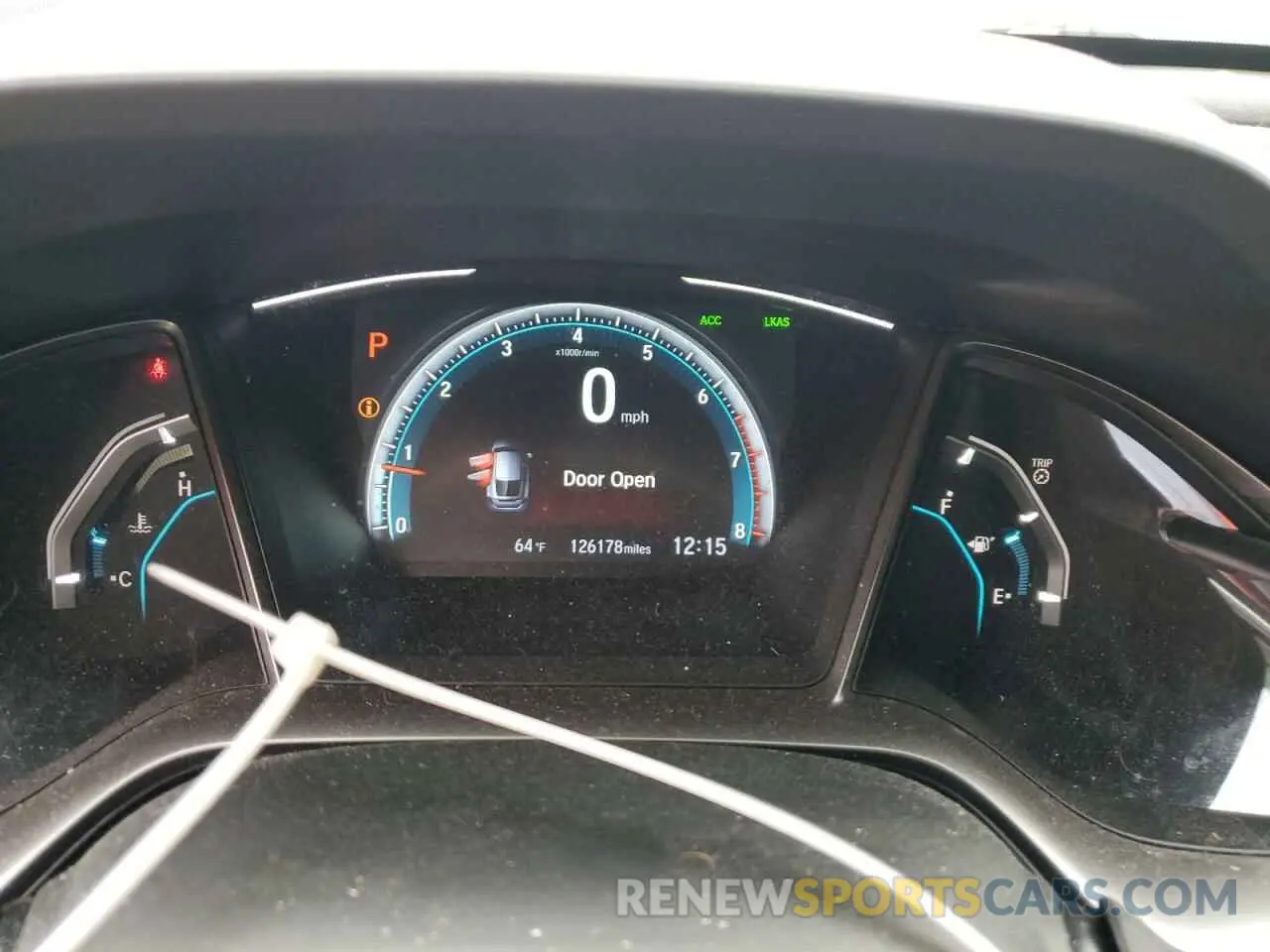 9 Photograph of a damaged car SHHFK7H65KU217004 HONDA CIVIC 2019