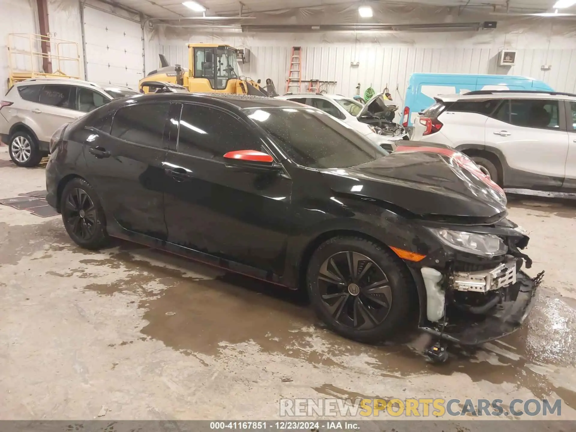 1 Photograph of a damaged car SHHFK7H65KU226575 HONDA CIVIC 2019