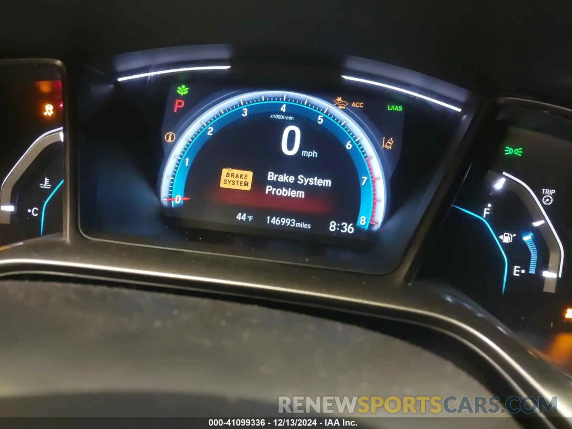 7 Photograph of a damaged car SHHFK7H65KU404307 HONDA CIVIC 2019