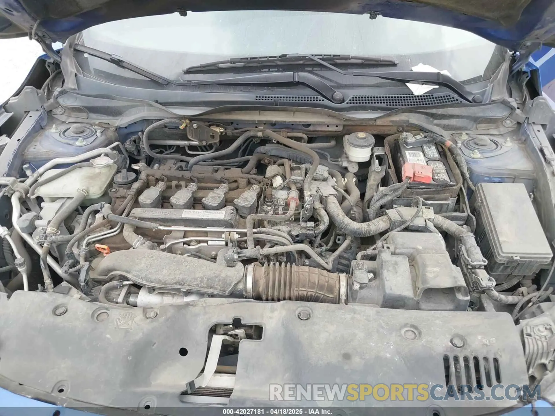 10 Photograph of a damaged car SHHFK7H65KU409572 HONDA CIVIC 2019