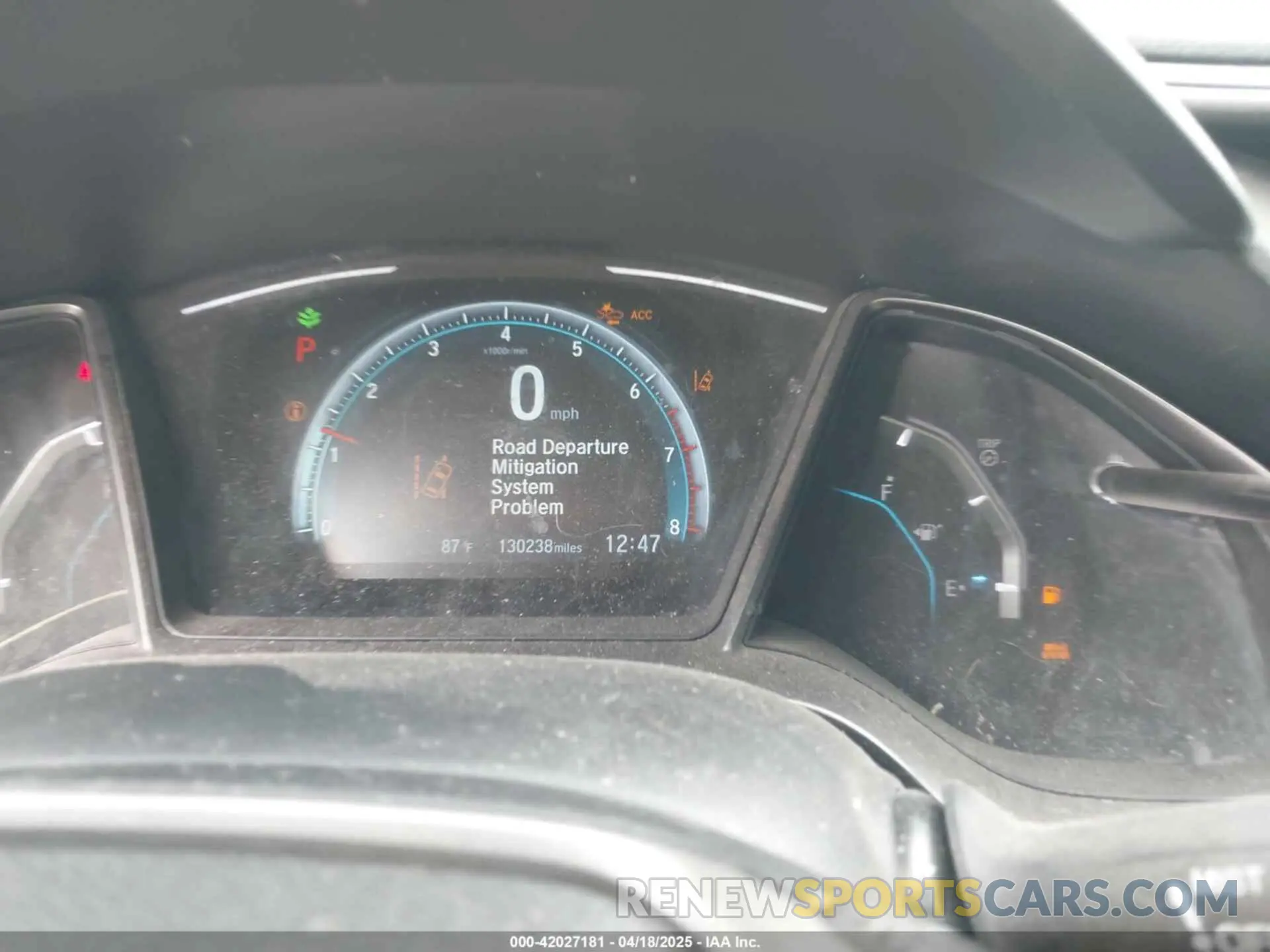 7 Photograph of a damaged car SHHFK7H65KU409572 HONDA CIVIC 2019