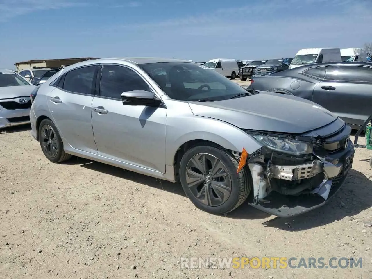 4 Photograph of a damaged car SHHFK7H66KU208196 HONDA CIVIC 2019