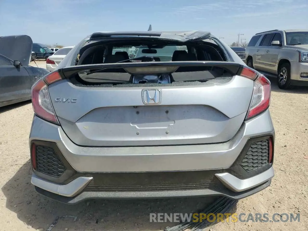 6 Photograph of a damaged car SHHFK7H66KU208196 HONDA CIVIC 2019