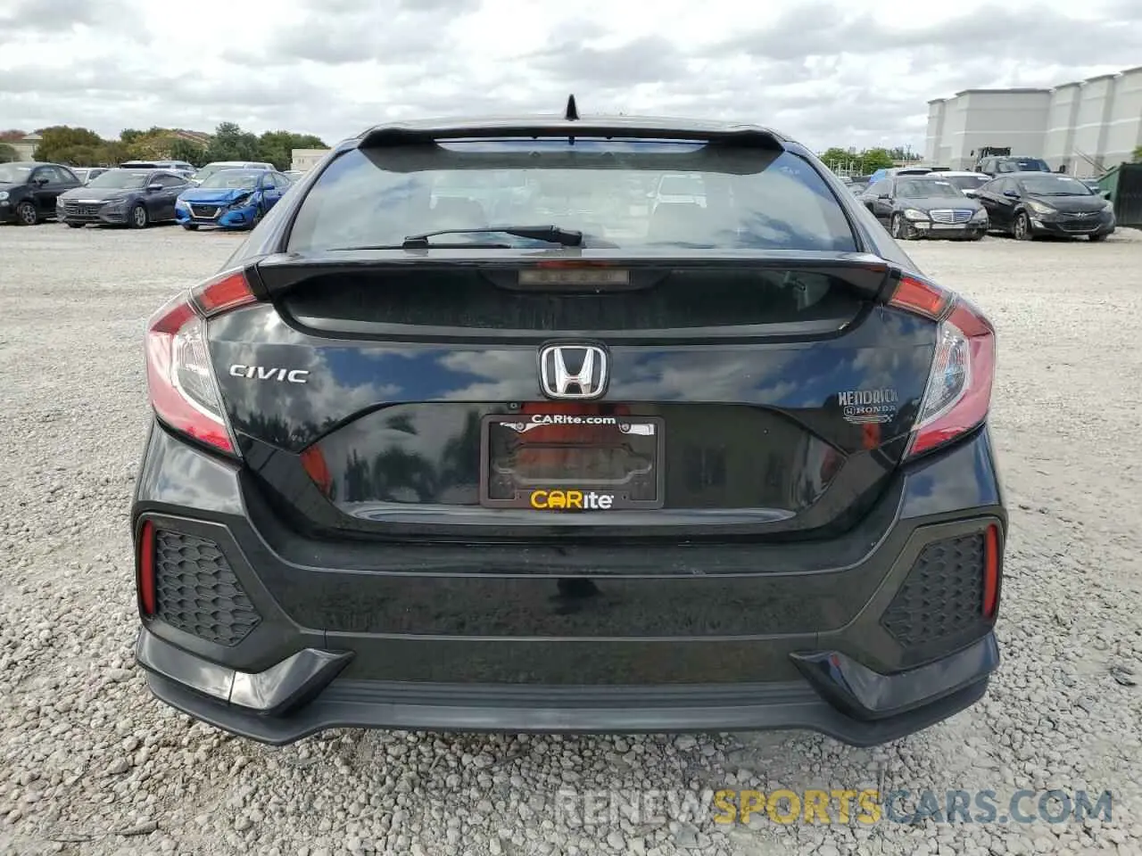 6 Photograph of a damaged car SHHFK7H66KU208523 HONDA CIVIC 2019