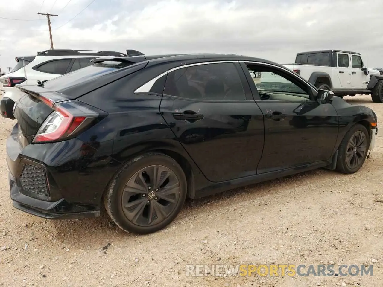 3 Photograph of a damaged car SHHFK7H66KU215696 HONDA CIVIC 2019
