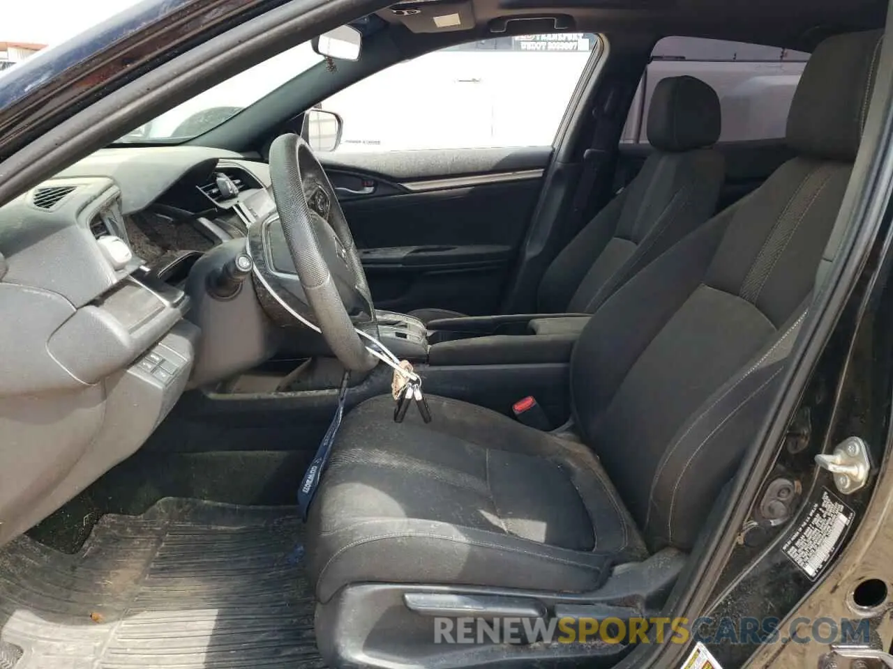 7 Photograph of a damaged car SHHFK7H66KU215696 HONDA CIVIC 2019