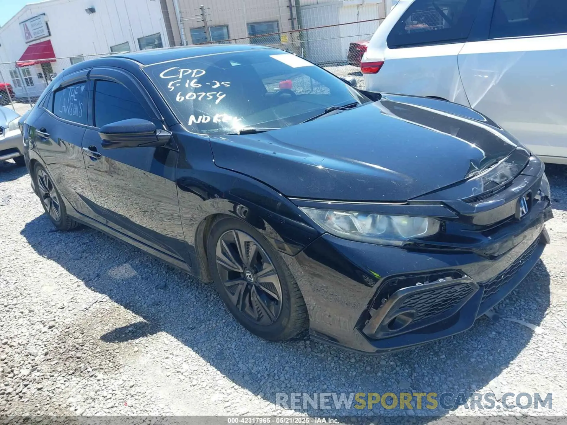 1 Photograph of a damaged car SHHFK7H67KU200639 HONDA CIVIC 2019