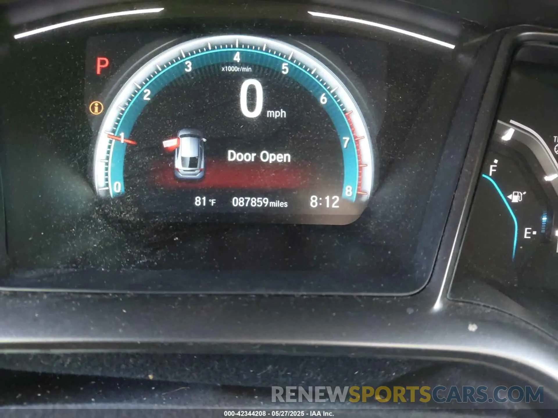 15 Photograph of a damaged car SHHFK7H67KU210765 HONDA CIVIC 2019