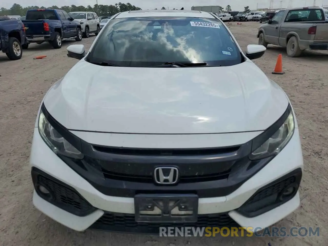 5 Photograph of a damaged car SHHFK7H67KU225007 HONDA CIVIC 2019