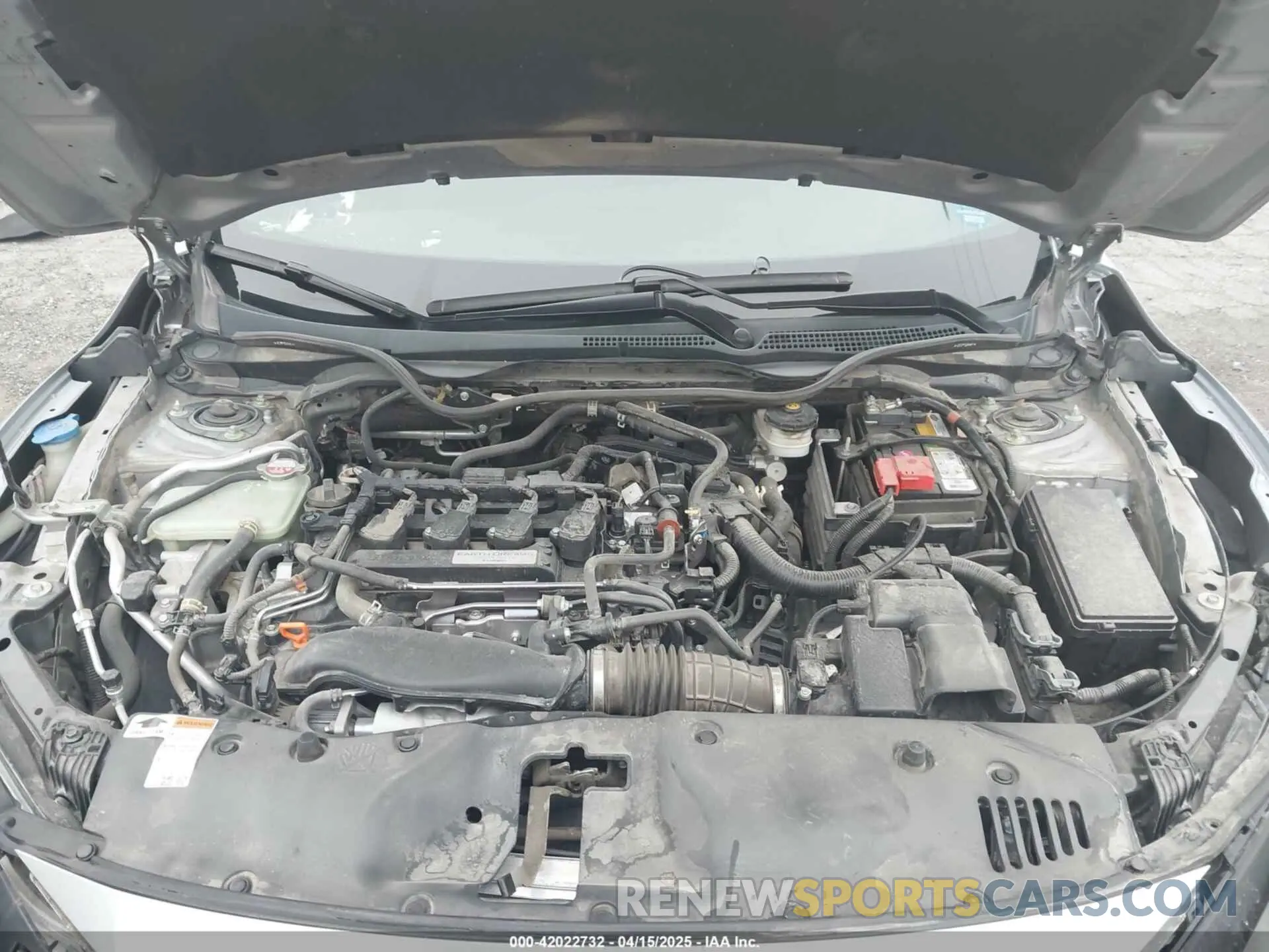 10 Photograph of a damaged car SHHFK7H67KU407354 HONDA CIVIC 2019