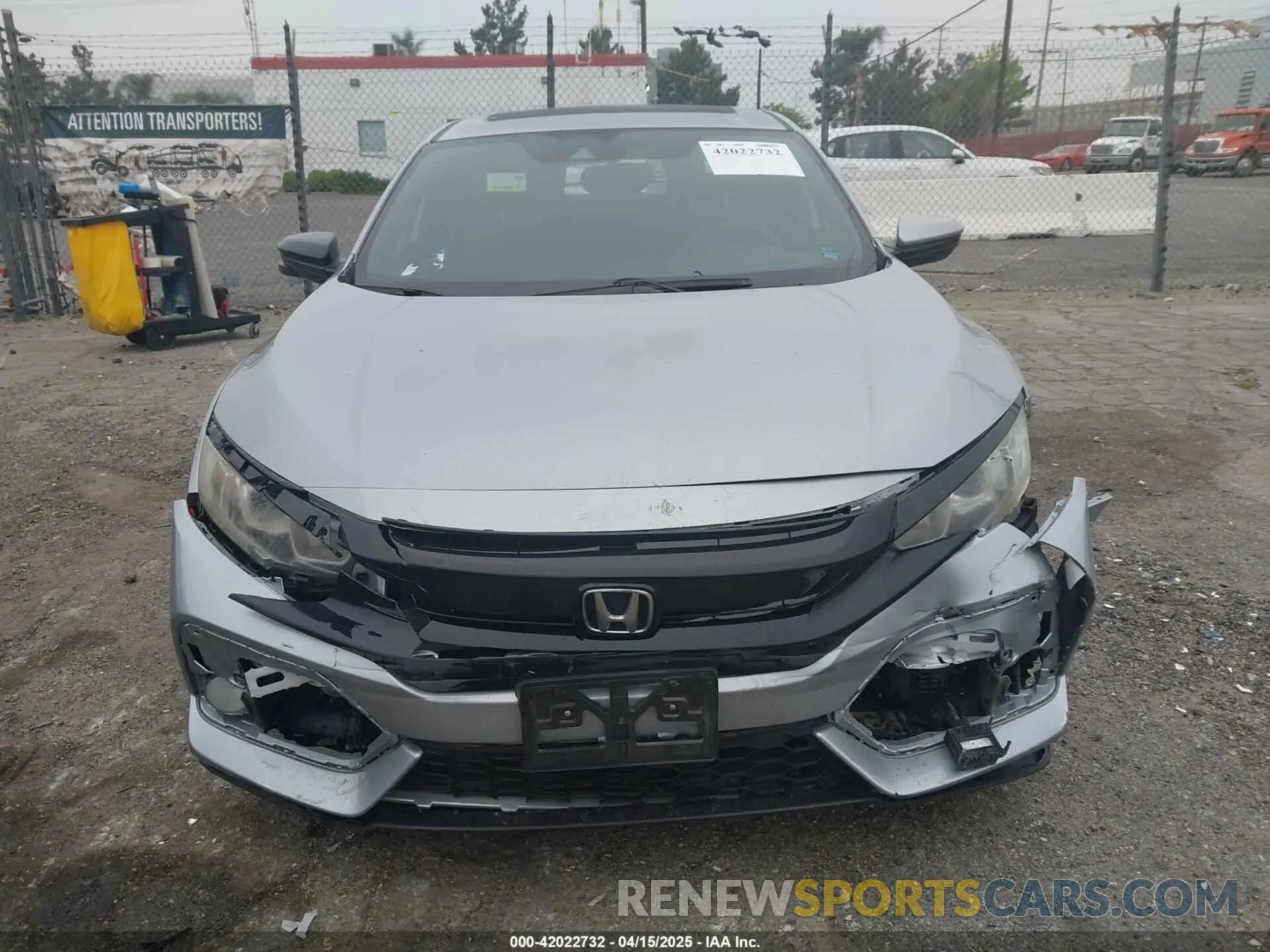 12 Photograph of a damaged car SHHFK7H67KU407354 HONDA CIVIC 2019