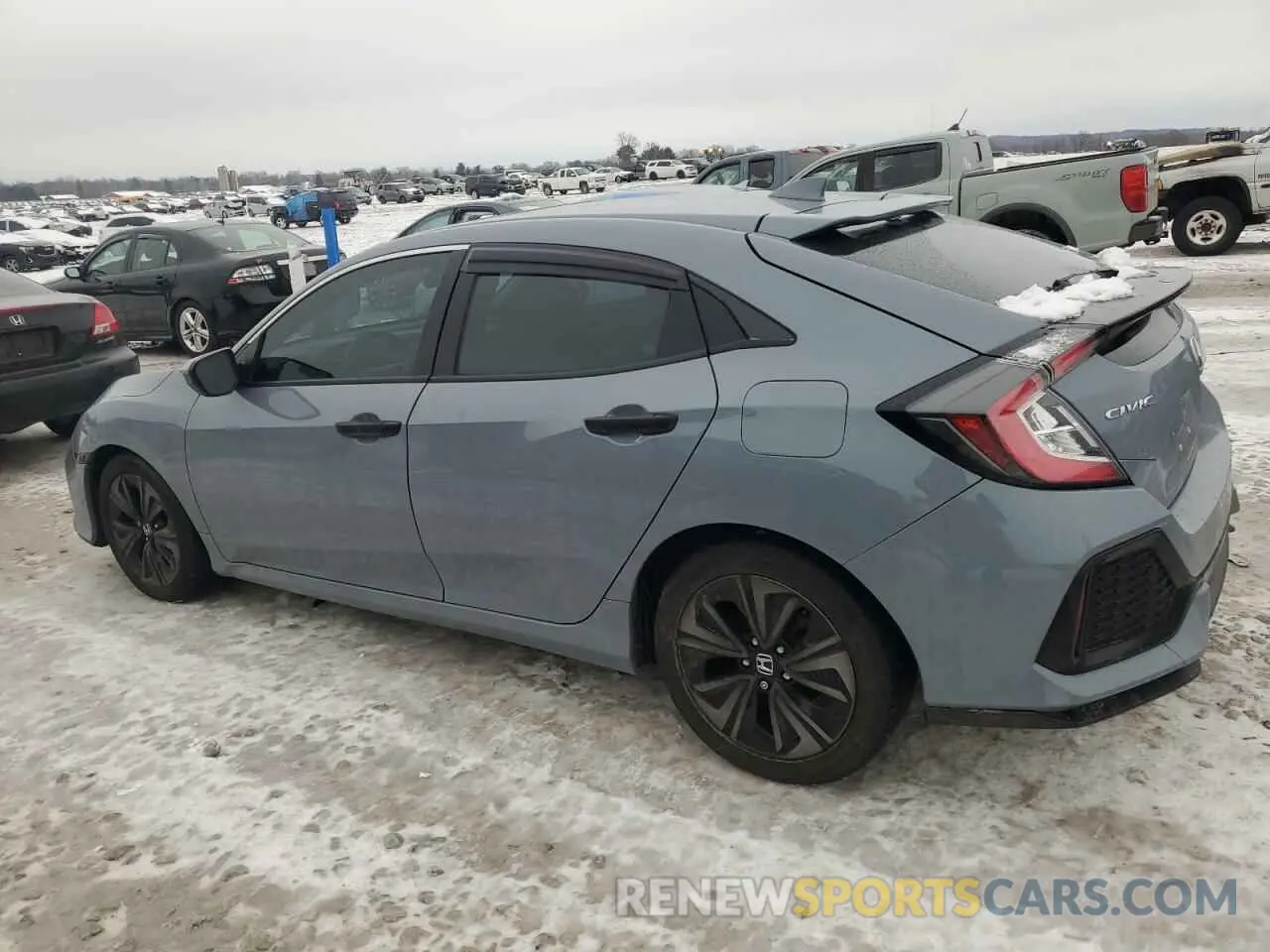 2 Photograph of a damaged car SHHFK7H68KU203744 HONDA CIVIC 2019