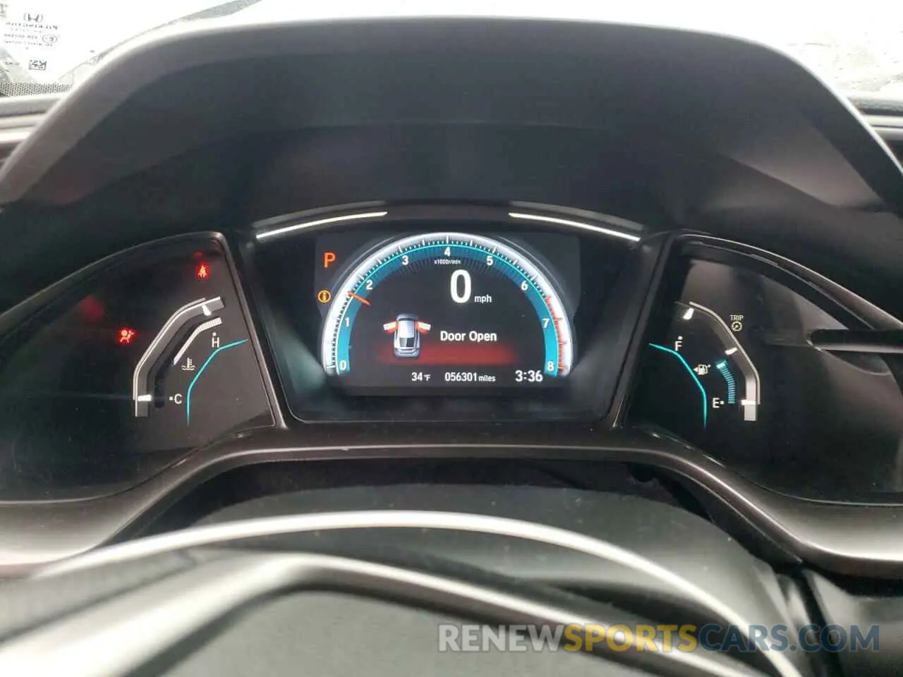 9 Photograph of a damaged car SHHFK7H68KU203744 HONDA CIVIC 2019