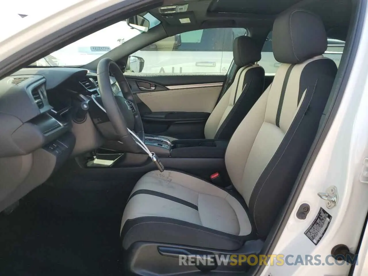 7 Photograph of a damaged car SHHFK7H68KU212444 HONDA CIVIC 2019