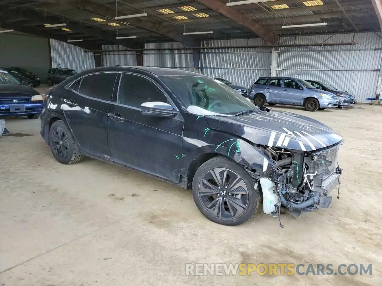 4 Photograph of a damaged car SHHFK7H69KU204501 HONDA CIVIC 2019