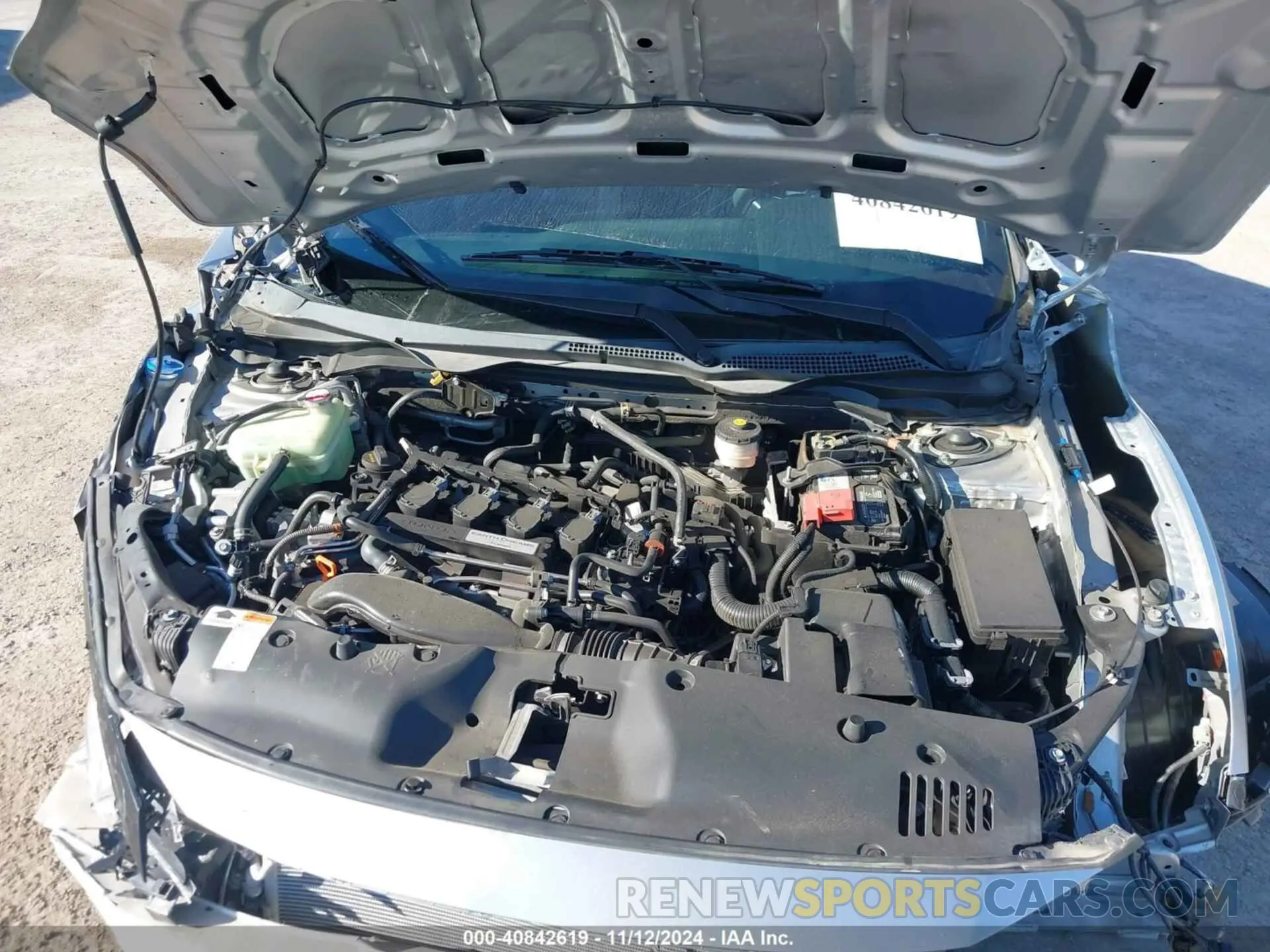 10 Photograph of a damaged car SHHFK7H69KU206992 HONDA CIVIC 2019