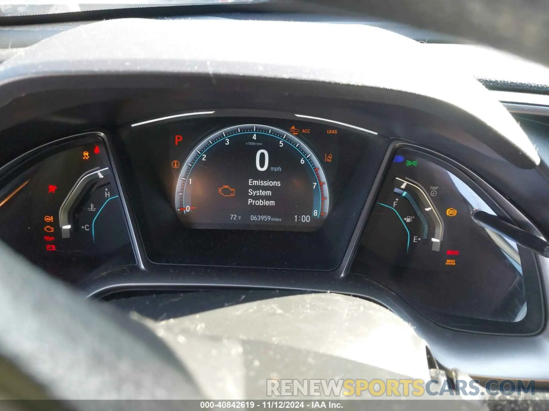 7 Photograph of a damaged car SHHFK7H69KU206992 HONDA CIVIC 2019