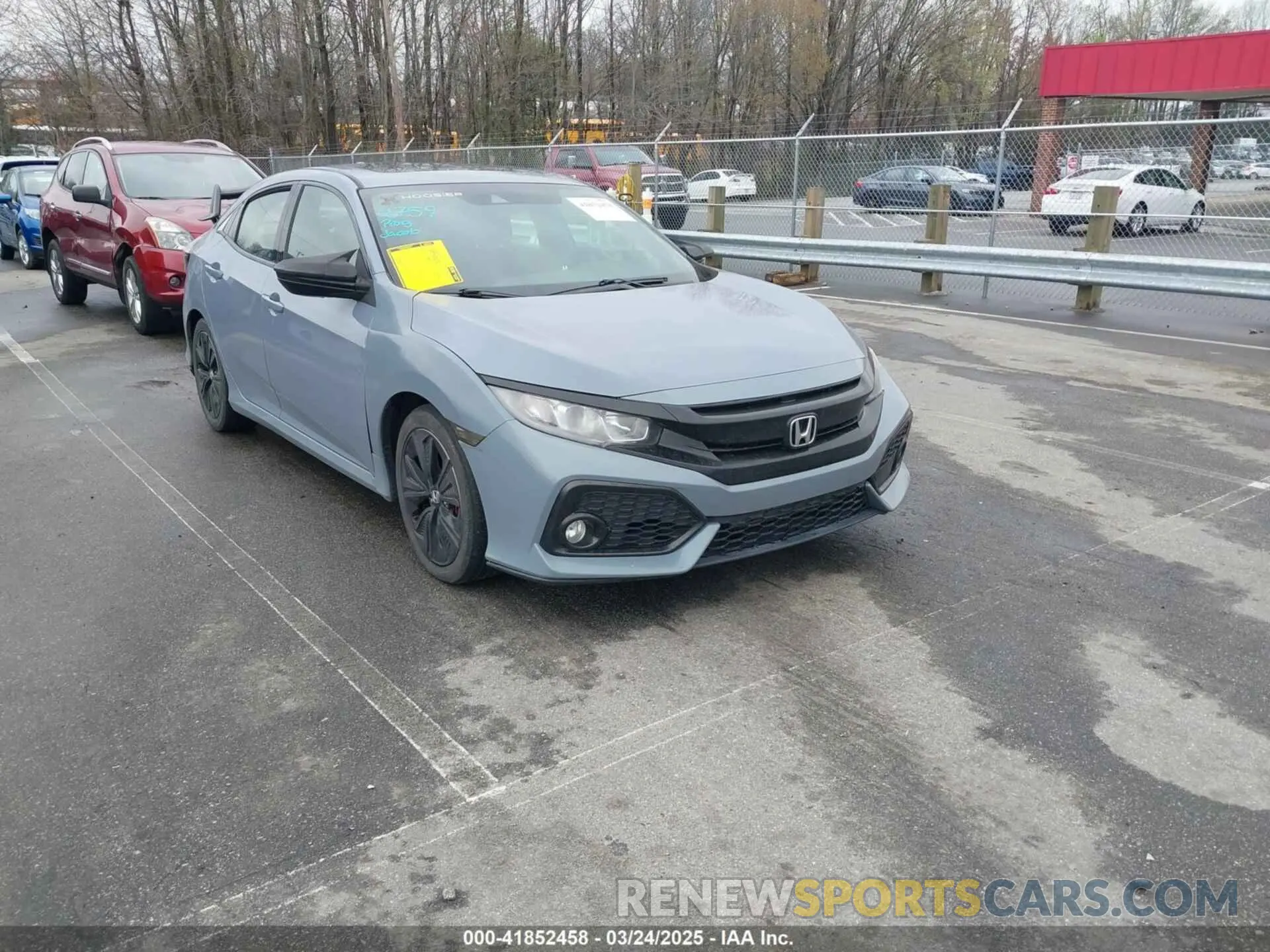1 Photograph of a damaged car SHHFK7H69KU220049 HONDA CIVIC 2019
