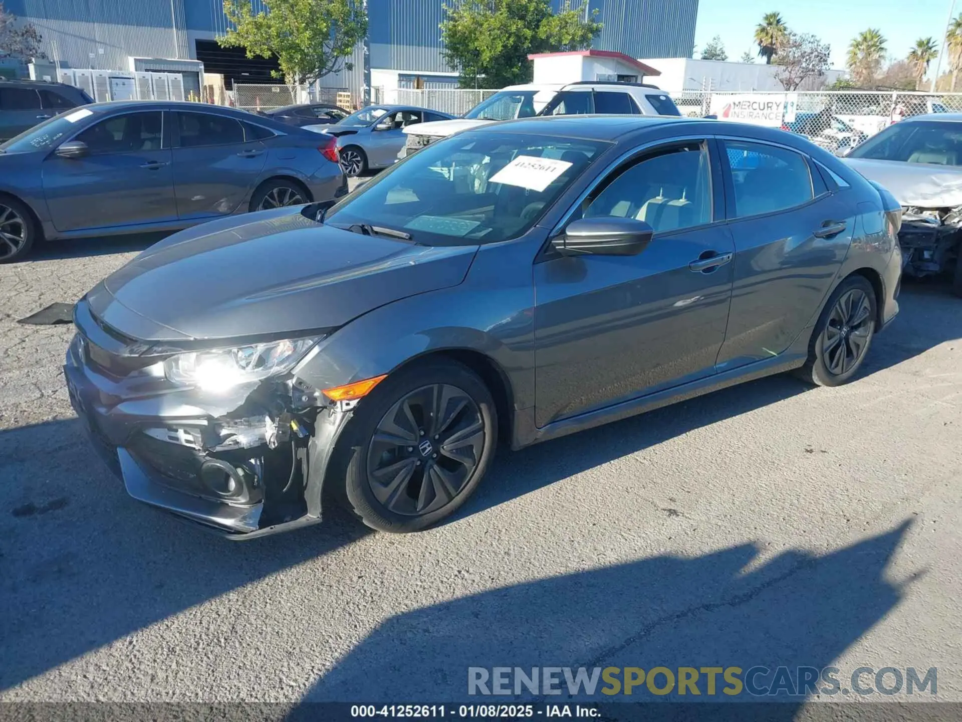 2 Photograph of a damaged car SHHFK7H69KU401748 HONDA CIVIC 2019