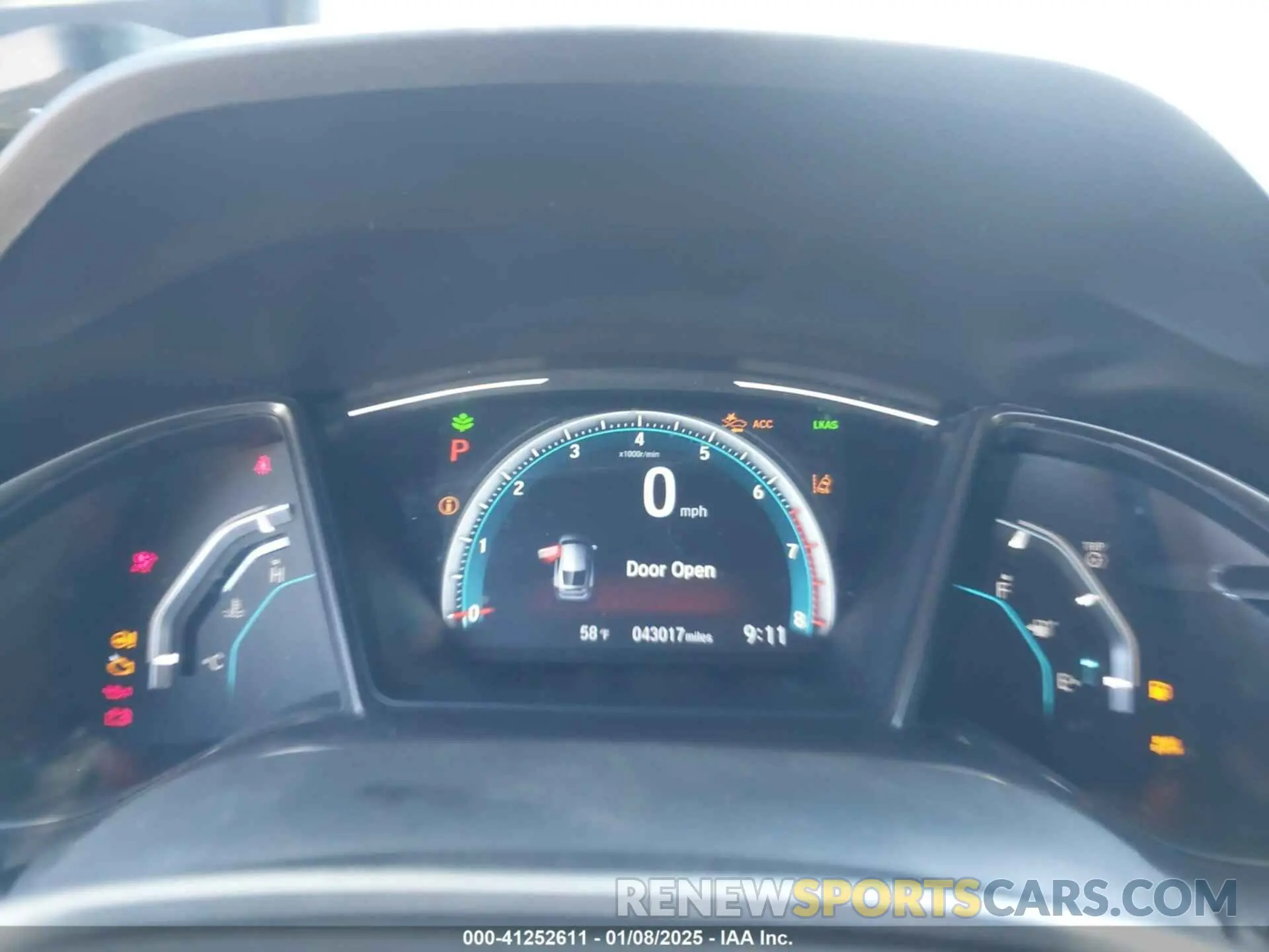 7 Photograph of a damaged car SHHFK7H69KU401748 HONDA CIVIC 2019