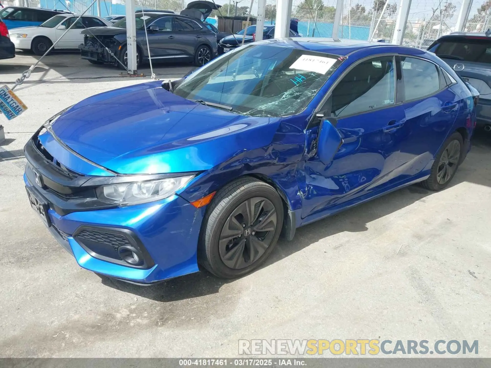 2 Photograph of a damaged car SHHFK7H69KU410112 HONDA CIVIC 2019