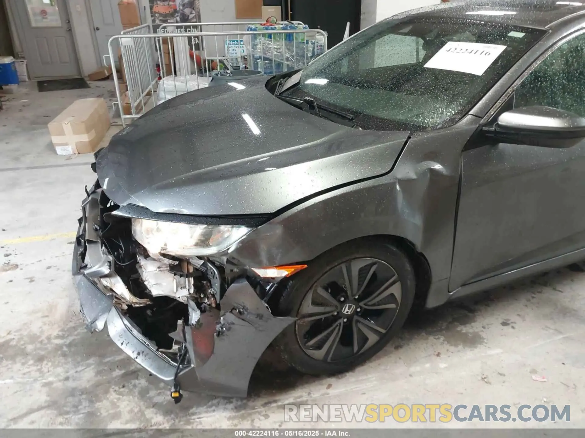 17 Photograph of a damaged car SHHFK7H6XKU201672 HONDA CIVIC 2019