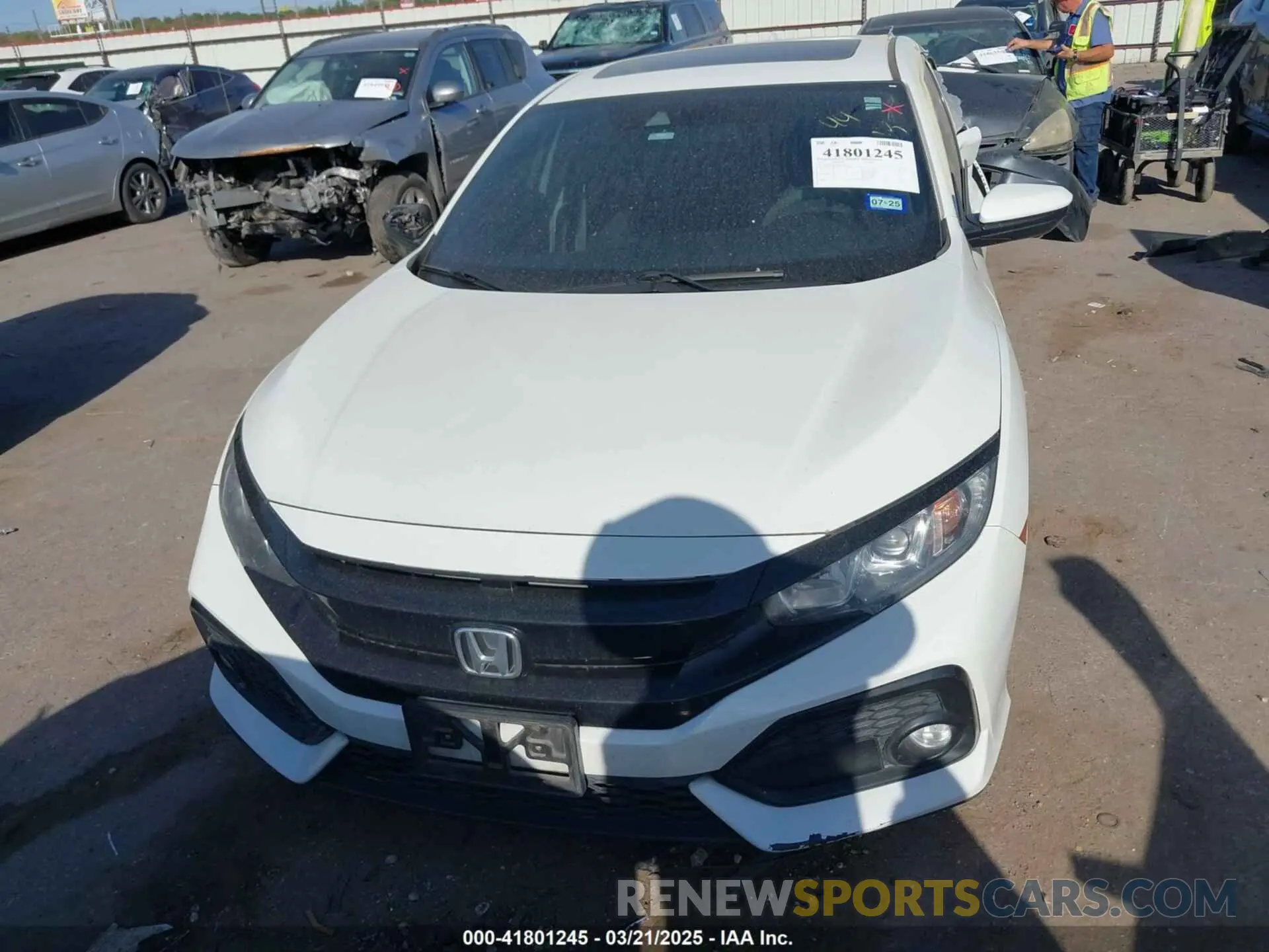 12 Photograph of a damaged car SHHFK7H6XKU208248 HONDA CIVIC 2019