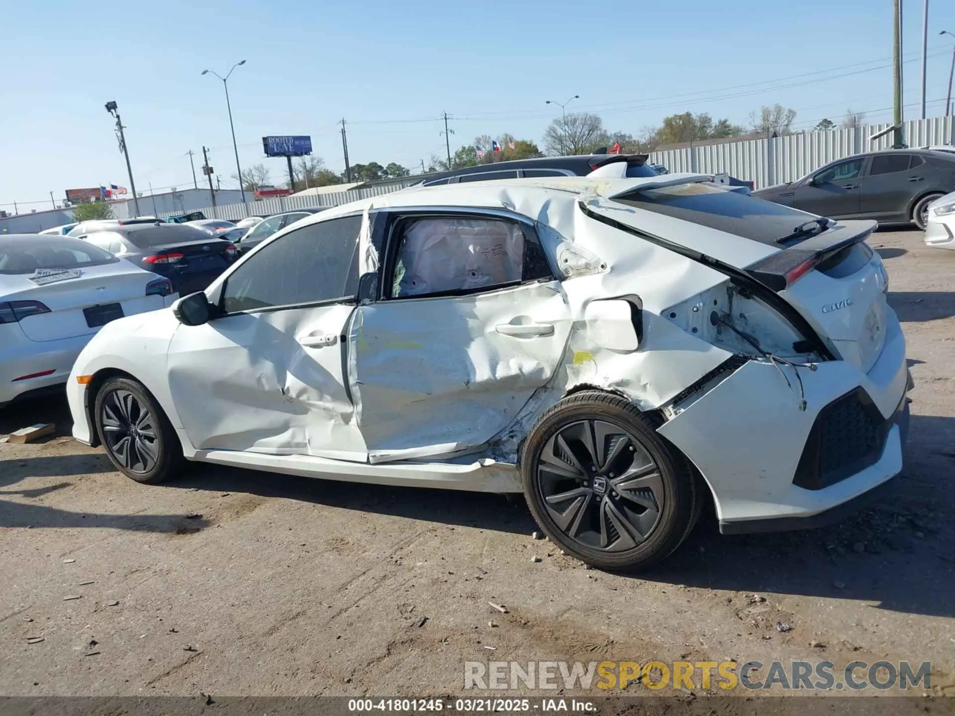 14 Photograph of a damaged car SHHFK7H6XKU208248 HONDA CIVIC 2019