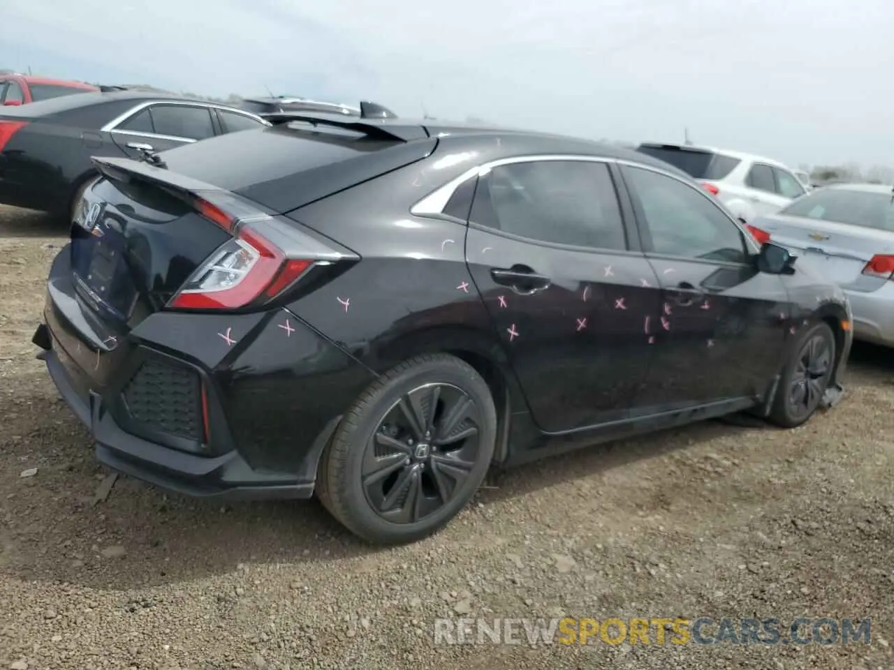 3 Photograph of a damaged car SHHFK7H6XKU212977 HONDA CIVIC 2019