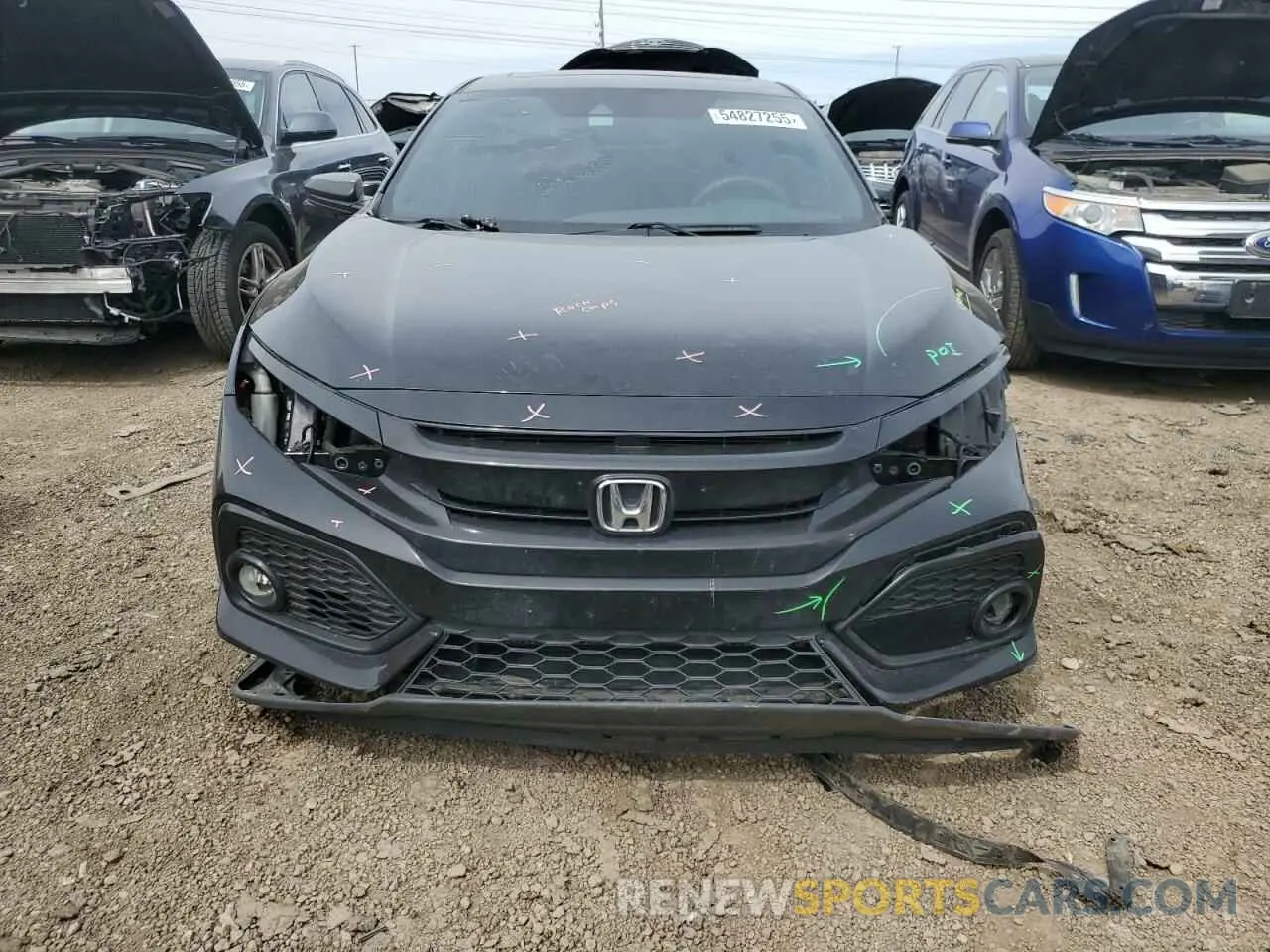 5 Photograph of a damaged car SHHFK7H6XKU212977 HONDA CIVIC 2019