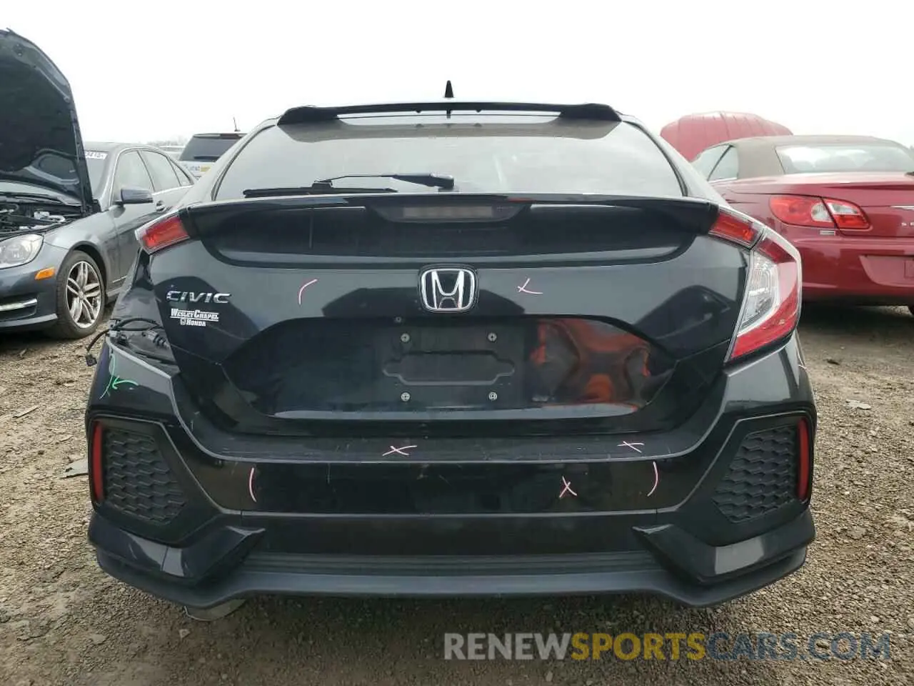 6 Photograph of a damaged car SHHFK7H6XKU212977 HONDA CIVIC 2019