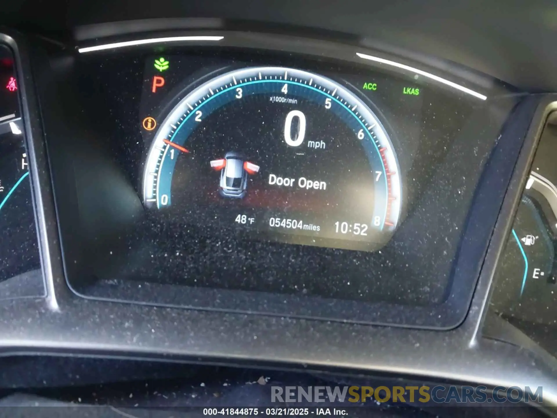 7 Photograph of a damaged car SHHFK7H6XKU406053 HONDA CIVIC 2019