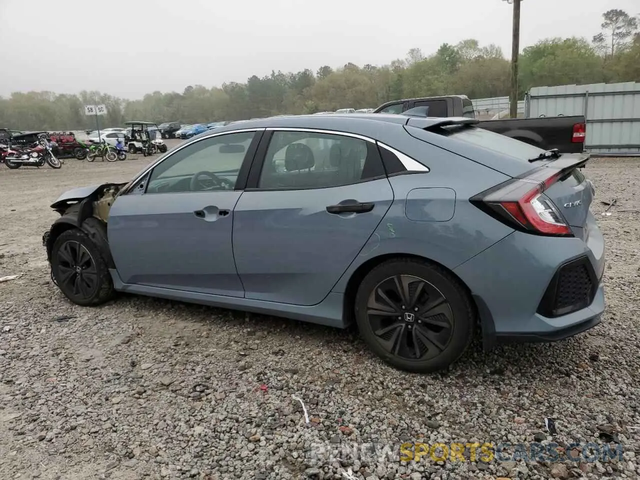2 Photograph of a damaged car SHHFK7H6XKU409020 HONDA CIVIC 2019