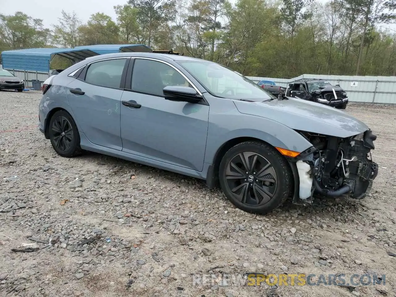 4 Photograph of a damaged car SHHFK7H6XKU409020 HONDA CIVIC 2019