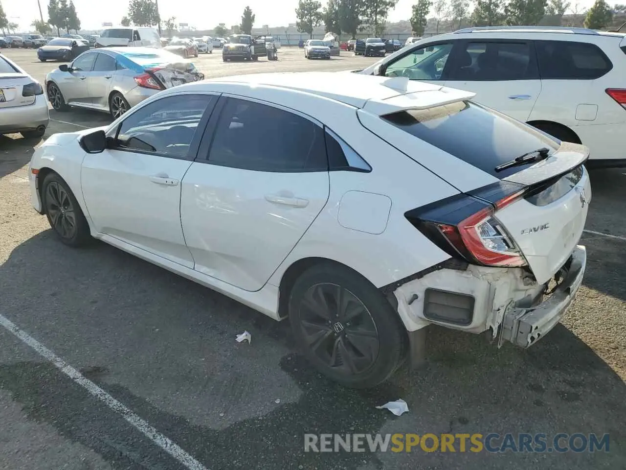 2 Photograph of a damaged car SHHFK7H6XKU409101 HONDA CIVIC 2019