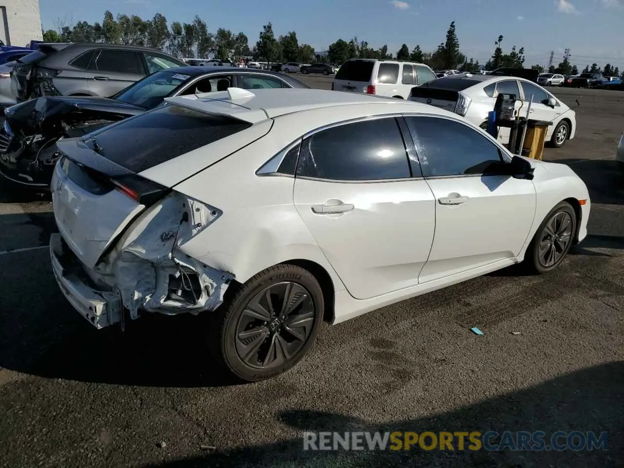 3 Photograph of a damaged car SHHFK7H6XKU409101 HONDA CIVIC 2019