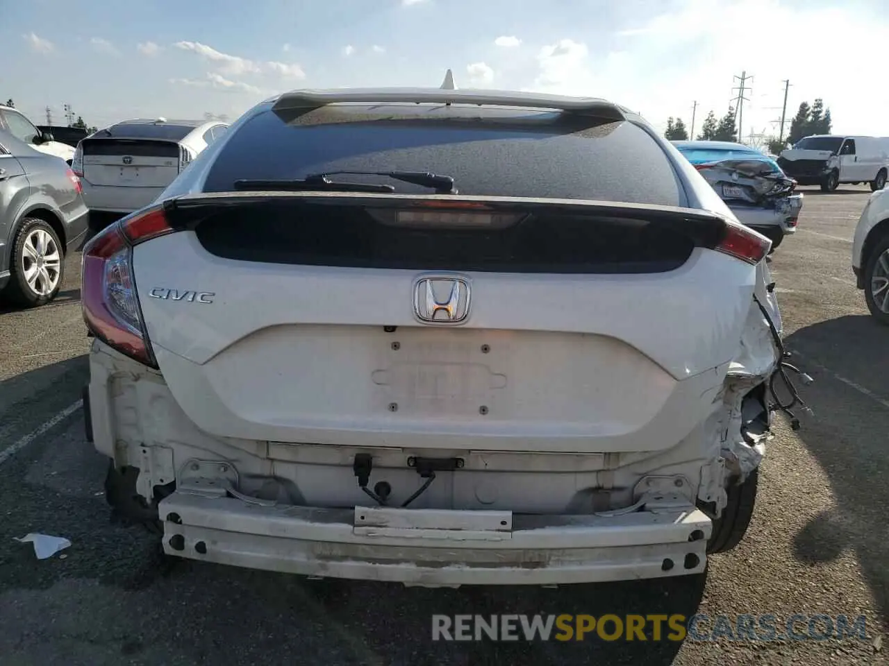 6 Photograph of a damaged car SHHFK7H6XKU409101 HONDA CIVIC 2019